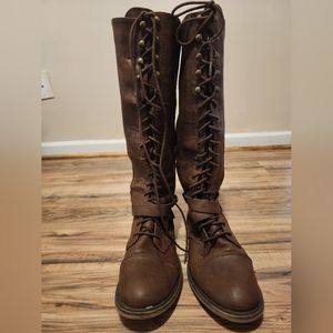 Combat high boot